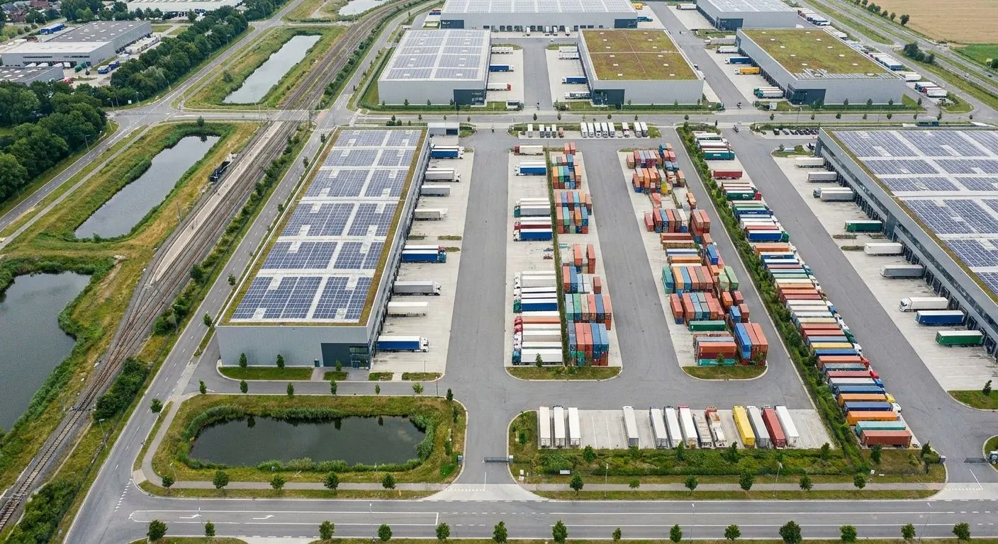 Lager und Logistik am Standort Salzkotten